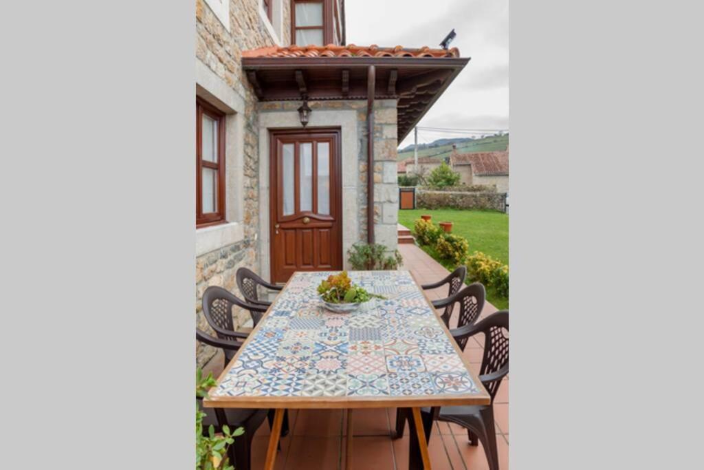 La Casona De La Bisa Villa Colombres Eksteriør bilde